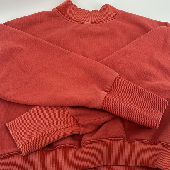 Free People We the Free Nikki Oversized Crewneck Sweatshirt Size Small - Picture 7 of 12